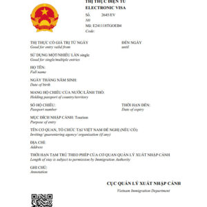 Vietnam eVisa